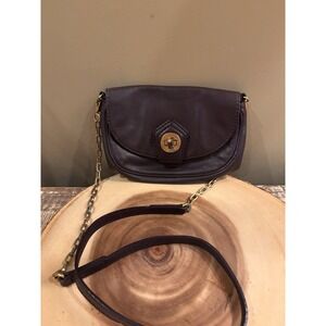 Vintage‎ Marc By Marc Jacobs Leather Crossbody Shoulder Bag Purse Small Black